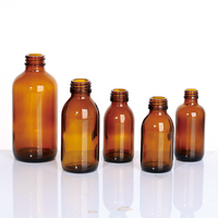 Flacon compte-gouttes en verre ambré marron personnalisé en gros, flacon vide rechargeable de 50 ml pour l'emballage d'huiles essentielles d'aromathérapie