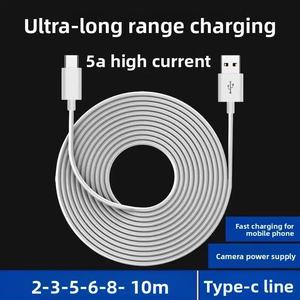 Bán Buôn 5M/13M Loại C Sạc Cáp Cho Dash Cam An Ninh Máy Ảnh Mở Rộng Điện Thoại Di Động Dòng Dữ Liệu Với Tai Nghe Sử Dụng - Product Image 6