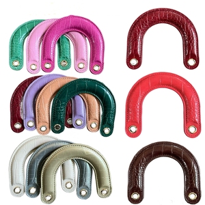 Tali dompet pengganti pegangan tas tangan kulit PU lebar dompet kulit untuk DIY membuat aksesoris tali melengkung - Product Image 1