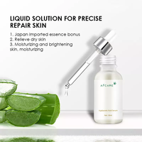 Sérum Visage et Corps Luxe à l'Acide Hyaluronique et Vitamine C, Aloe Vera, Thé Vert, Hydratant, Éclaircissant, Anti-rides, Non Testé sur les Animaux, 30mL