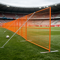 Paneles de Malla Metálica Soldada Galvanizada por Inmersión en Caliente para Cercas Temporales, Seguridad en Eventos y Estadios, Control de Multitudes, Protección Perimetral