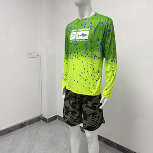 Camisa de Protección Solar Fluorescente para Hombre, de Secado Rápido, Transpirable, con Estampado Duradero, para Pesca en Alta Mar y Navegación - Product Image 4