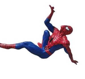 Escultura <span class=keywords><strong>de</strong></span> personaje <span class=keywords><strong>de</strong></span> película <span class=keywords><strong>de</strong></span> resina <span class=keywords><strong>de</strong></span> tamaño natural, estatua decorativa <span class=keywords><strong>de</strong></span> <span class=keywords><strong>Spiderman</strong></span> <span class=keywords><strong>de</strong></span> pie <span class=keywords><strong>de</strong></span> fibra <span class=keywords><strong>de</strong></span> vidrio para el hogar - Product Image 4