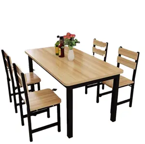2024 mobili moderni cucina in legno in marmo tavolo da pranzo con 4 sedie 6 sedie di lusso sala da pranzo set tavoli da pranzo
