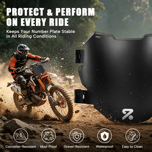 Bucklos ป้าย<span class=keywords><strong>ทะเบียน</strong></span>ด้านหน้าสำหรับ E-BIKE จักรยานเสือภูเขา, อุปกรณ์จักรยาน - Product Image 2