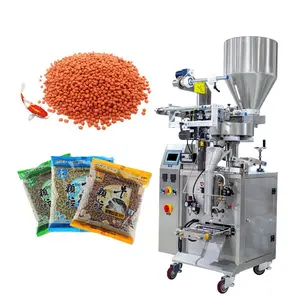 Factory Direct High Quality Bucket Chain Feeding Automatic Vertical Fish Sea Fish Bait Scale Feed Granule Packing Machine