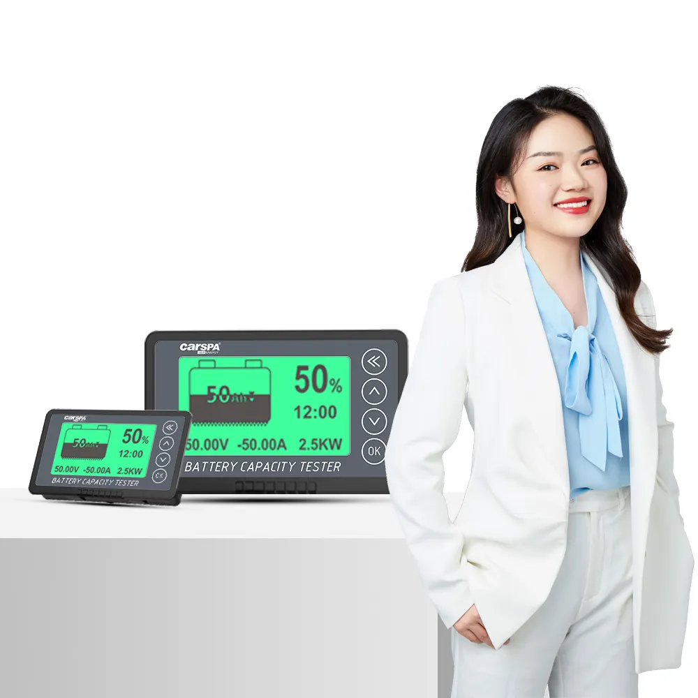 CARSPA BM500 120v 500a 범용 Lcd 자동차 산성 리드 리튬 배터리 전압 용량 표시기 미터 테스터 Coulomb 카운터