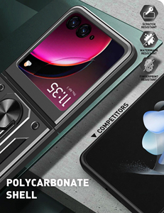 Shockproof <strong>Cell</strong> <strong>Phone</strong> Cover for <strong>motorola</strong> <strong>Razr</strong> 40 ultra With Magnetic Ring Holder Hard PC <strong>Phone</strong> <strong>case</strong> - Product Image 5