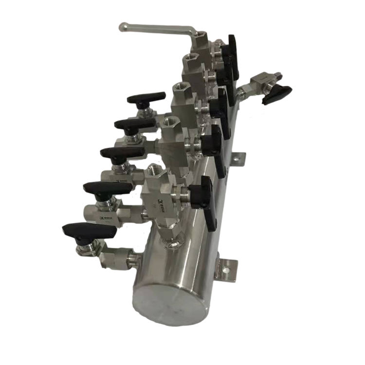 Stainless Steel 304 Cylinder Instrument Air Header 2000PSI HI-TEK Brand ...