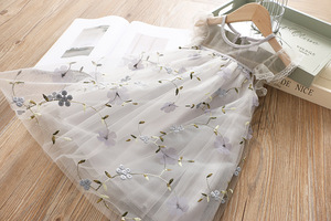 Vestido de Tutú para Bebé Niña con Flores, Vestido de Princesa para Fiesta de Verano, Ropa para Bebés y Niños Pequeños, Vestido para Recién Nacidos, Ropa para Niños - Product Image 4