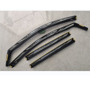 Pour <span class=keywords><strong>Ford</strong></span> <span class=keywords><strong>Kuga</strong></span> MK3 2019-2026 5 portes, ensemble de 4 déflecteurs de vent pour vitres, pare-pluie intégrés, teintés - Product Image 3