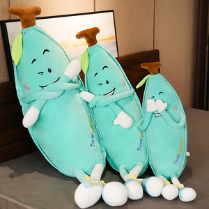 Campione gratuito 80 110 cm morbido Banana cuscino lungo bambola addormentata peluche <span class=keywords><strong>abbraccio</strong></span> cuscino regalo di compleanno regalo giocattoli di peluche cuscino Banana - Product Image 5