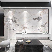 Panneaux muraux en PVC effet marbre UV, série personnalisable, fabricant chinois, finition haute brillance