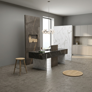 Losas de Porcelanato con Diseño de Mármol Negro de Gran Formato 1200x2400mm para Proyectos de Pisos y Paredes de Lujo - Product Image 6