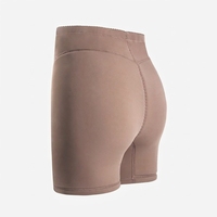 Culotte gainante taille haute une pièce respirante sans couture en nylon tricoté pour femme, effet rehausseur de fesses et de hanches, avec empiècements ajourés