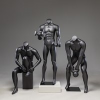 Nuevas Llegadas: Maniquí Deportivo de Cuerpo Completo de Fibra de Vidrio para Hombre y Mujer, Maniquí de Exhibición para Minoristas