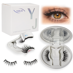 Ciglia Magnetiche Morbide Fatte a Mano, Riutilizzabili, in Fibra Sintetica, con Applicatore, Senza Colla, Facili da Indossare e Rimuovere - Product Image 1