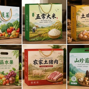 กล่องบรรจุภัณฑ์สีตามสั่ง เฮเฟย เหวินซาน 3-5 ชั้น น้ำหนักกระดาษ 210-350 กรัม พร้อมพิมพ์โลโก้ สำหรับของขวัญและสินค้า - Product Image 1