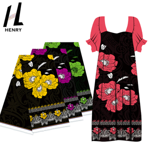 הגעה חדשה לתבנית הוואי בדים פולינזיים פיג'י אי מרשל תמיכת עיצוב דפוס מותאם אישית חומר בגדים - Product Image 3