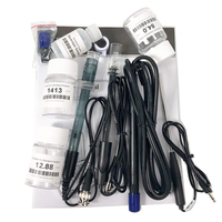 Medidor de Calidad de Agua Multiparamétrico PH/ORP/Iones/Conductividad/TDS/Salinidad/Resistividad/DO, Medidor Portátil con Estuche de Transporte