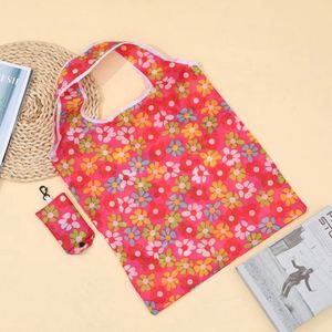 Bolsa de Compras Plegable de Poliéster RPET 190T con Logotipo Personalizado, Bolsa de Supermercado Reutilizable Ecológica - Product Image 3