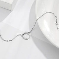 Bracelet fin en acier inoxydable tendance pour femmes EMANCO, bracelets minimalistes à chaîne pour femmes, bracelet à longueur réglable