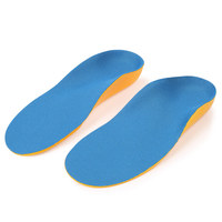 Semelles intérieures complètes pour enfants en maille PU avec soutien de la voûte plantaire, alignement du pied, absorption des chocs, respirantes pour un usage quotidien