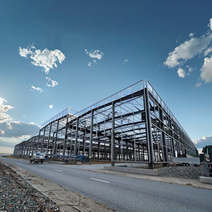 中国基金属钢仓储建筑仓库制造商钢结构车间钢结构建筑 - Product Image 1