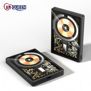 Batería Externa Magnética Transparente de 5000mAh con Carga Rápida PD de 20W, Delgada, para Teléfonos Celulares - Product Image 1