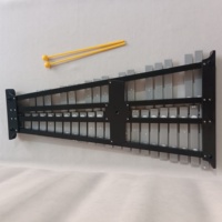 Glockenspiel professionnel en aluminium à 37 notes avec support métallique réglable et sac de transport pour l'éducation musicale