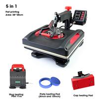 Machine d'impression par sublimation Freesub 15x15 pour t-shirts, presse à chaud multifonctionnelle pour t-shirts, casquettes, mugs P8038-11