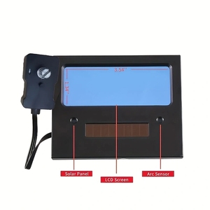 TRUSOXIN TX300BF NEW AAA Battery Solar Auto Darkening TIG MIG MMA Welding Mask Helmet 1/10000s <b>Switch</b> <b>Time</b> Welding Mirror Set - Product Image 4