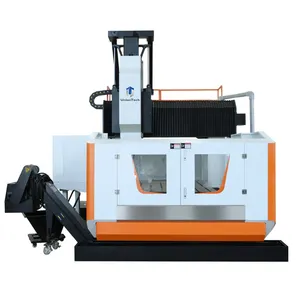 Cấu trúc khung giàn CNC 5 trục máy phay Nhiệm vụ nặng nề CNC 5 trục giàn phay GMC 2016 với kích thước lớn nhàm chán máy