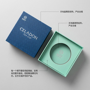 Custom Made Gift <b>Box</b> Top And Bottom Lid 250gsm Paper Personalization General Packaging - Product Image 3