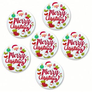 Insignias de Hojalata Personalizadas con Temática Navideña y Decoración con Atmósfera de Santa Claus - Product Image 2