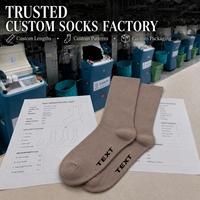 Chaussettes en bambou personnalisées avec logo pour hommes, chaussettes de ville respirantes et confortables à coupe ample, sans compression, pour pieds sensibles
