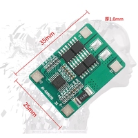 Carte de charge et de décharge à port unique pour batterie Li-ion ternaire NMC 3.7V (3S 11.1V 12.6V 5A 10A)