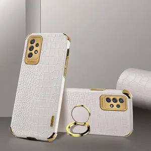 Bescherming Van Krokodillenleer Schokbestendig Omhulsel Voor Samsung Galaxy A53 A73 A13 A 52S A52 A72 A32 A14 A54 5G A 53 Hoesjes