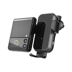 Accessoires pour téléphones portables 2026, support de <span class=keywords><strong>chargeur</strong></span> de téléphone portable, support magnétique automatique, <span class=keywords><strong>chargeur</strong></span> de voiture sans fil rapide 15W pour <span class=keywords><strong>iPhone</strong></span> - Product Image 1