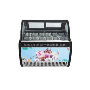 Congelador Horizontal con Puerta de Vidrio para Supermercados en Canadá, Precio Competitivo, Congelador Exhibidor de Helados para Restaurantes - Product Image 3