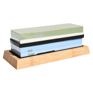 Kit de pierres à aiguiser abrasives pour couteaux, pierre à aiguiser double face, pierre à <span class=keywords><strong>huile</strong></span> pour affûtage combiné - Product Image 5