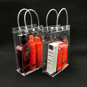 Túi nhựa in logo & kích thước tùy chỉnh để quảng cáo, túi tote trong suốt, túi đựng rượu trong suốt để đóng gói - Product Image 1