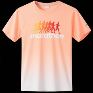 Nouveau T-shirt de sport d'été personnalisé pour homme, col roulé, manches courtes, tie-dye, en maille, design vierge, idéal pour le fitness et la course à pied - Product Image 4