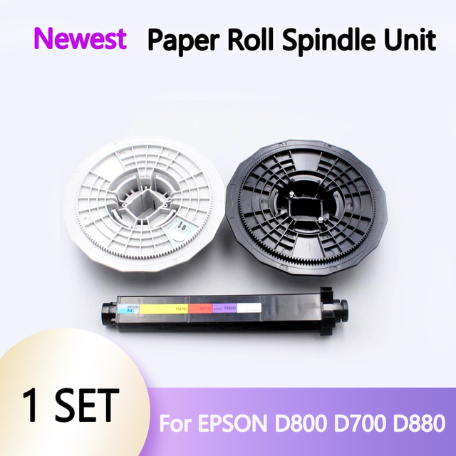 New Paper Roll Spindle Unit for EPSON D800 D700 D880 D 800 D 700 D 880 Paper Roll Dry Minilab Spare Parts