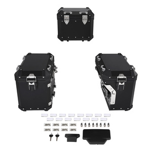 Maletas Laterales de Aluminio TCMT para Motocicleta, Compatibles con <span class=keywords><strong>BMW</strong></span> R1200GS R1250GS ADV F850GS, XF2910064-B+63-B - Product Image 2