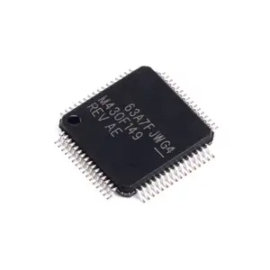 Mới ban đầu mạch tích hợp IC chip flash vi điều khiển chip đơn LQFP-64 msp430f149ipmr