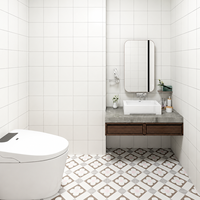 Panneaux muraux en pierre de cristal SPC imperméables et ignifuges, panneaux muraux de douche en marbre PVC UV