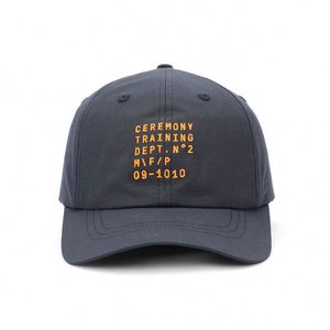 Fashion Type 6 Panel Unisex Unstructured Polyester Embroidered Adjustable Quick Dry Sports Baseball <b>Hat</b> - Product Image 2