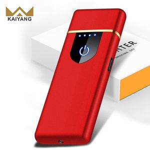 Encendedor Electrónico KY Portátil Delgado Sin Llama a Prueba de Viento para Tabaco Recargable por USB de Plástico Tipo <span class=keywords><strong>Cigarrillo</strong></span> Electrónico - Product Image 6