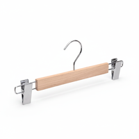 Clips antidérapants multifonctionnels pour économiser de l'espace, pour cintres en bois, pour l'affichage des vêtements dans la garde-robe, la salle de bain, la cuisine et le salon